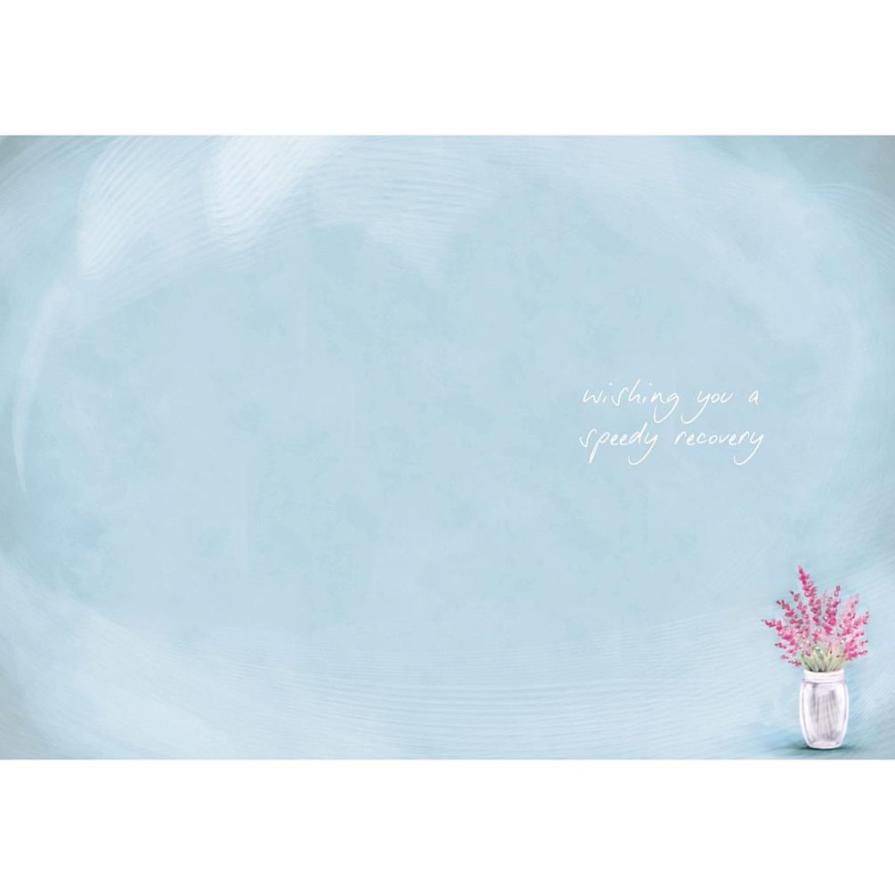 Get Well Soon Softly Drawn Me to You Bear Card Extra Image 1